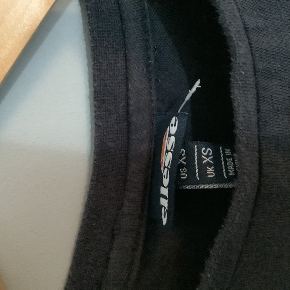 Ellesse Crew Neck T Shirt - Size XS - Navy - Cotton - P2P 18” - Picture 8 of 8